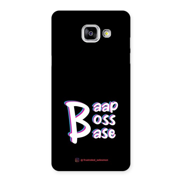 Baap Boss Base Black Back Case for Galaxy A5 2016