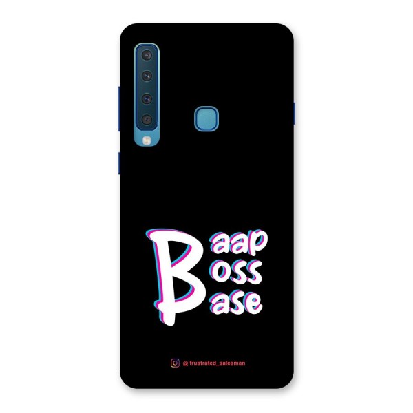 Baap Boss Base Black Back Case for Galaxy A9 (2018)