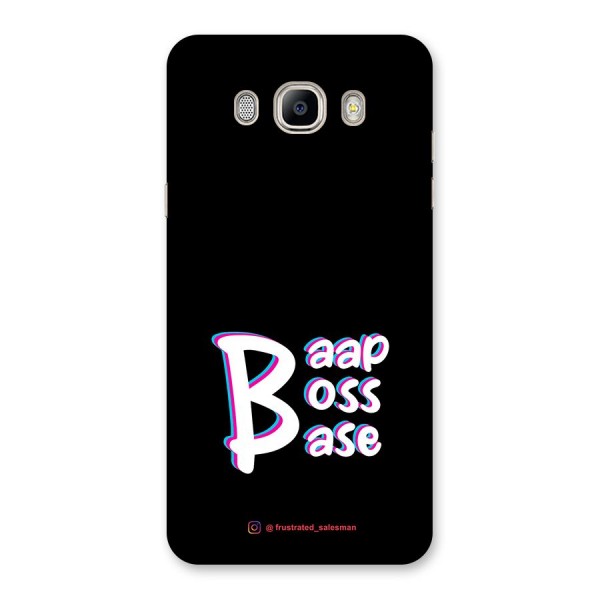 Baap Boss Base Black Back Case for Galaxy On8