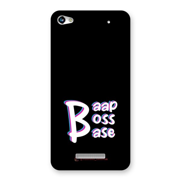 Baap Boss Base Black Back Case for Micromax Hue 2