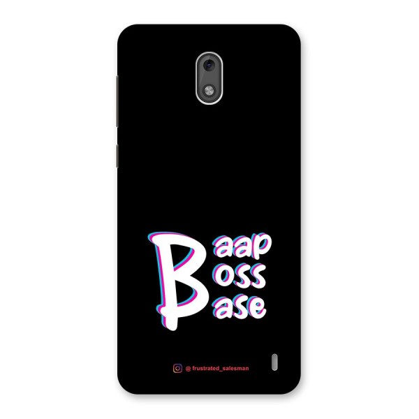 Baap Boss Base Black Back Case for Nokia 2