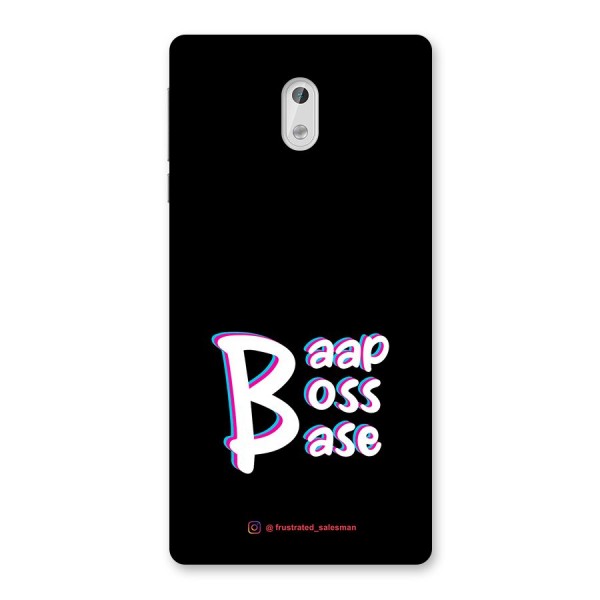 Baap Boss Base Black Back Case for Nokia 3