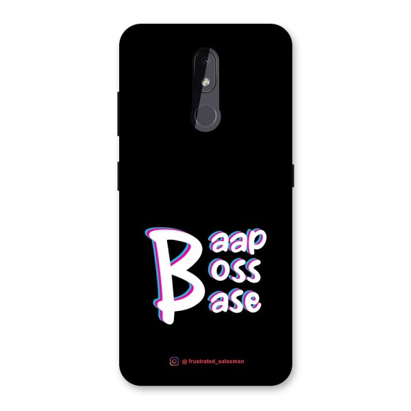 Baap Boss Base Black Back Case for Nokia 3.2