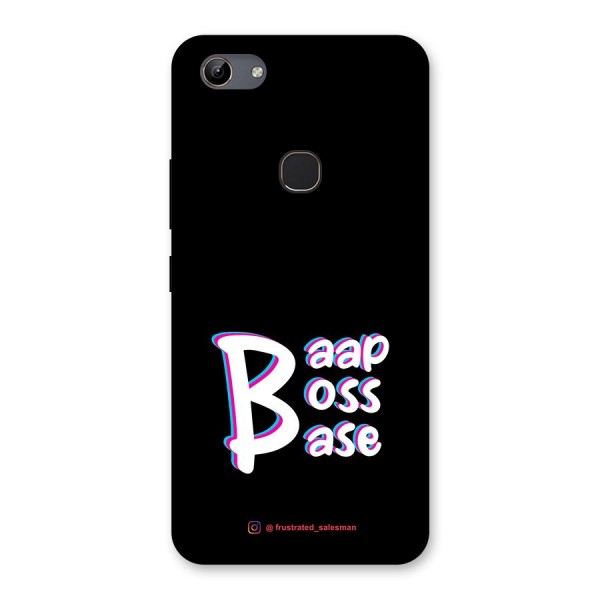 Baap Boss Base Black Back Case for Vivo Y81