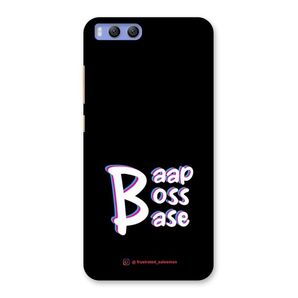 Baap Boss Base Black Back Case for Xiaomi Mi 6