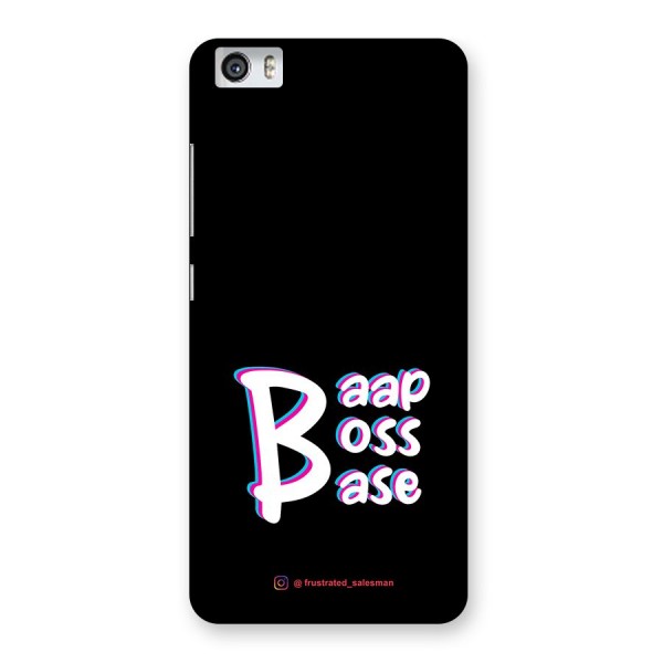 Baap Boss Base Black Back Case for Xiaomi Redmi Mi5