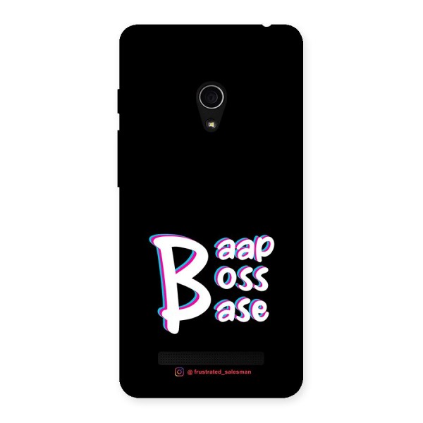 Baap Boss Base Black Back Case for Zenfone 5