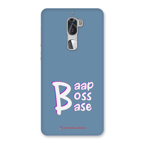 Baap Boss Base SteelBlue Back Case for Coolpad Cool 1