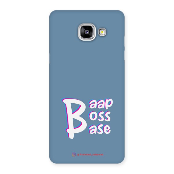 Baap Boss Base SteelBlue Back Case for Galaxy A5 2016