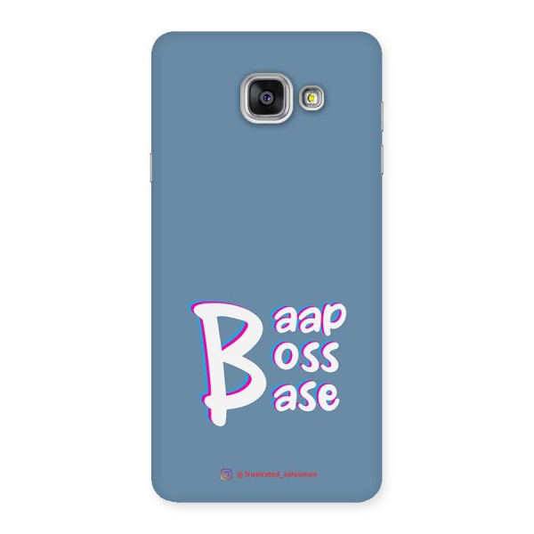 Baap Boss Base SteelBlue Back Case for Galaxy A7 2016