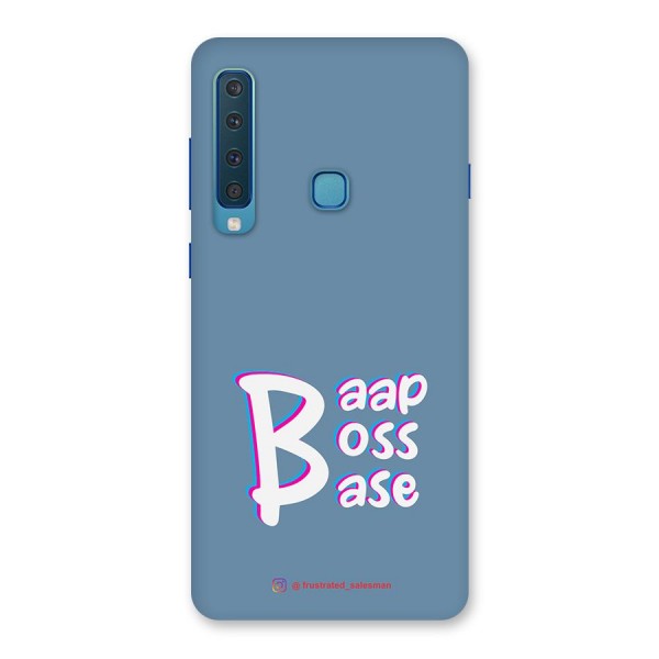 Baap Boss Base SteelBlue Back Case for Galaxy A9 (2018)