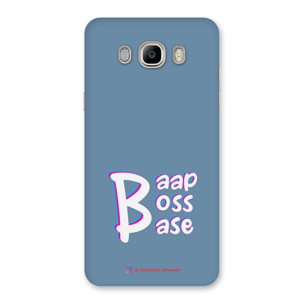 Baap Boss Base SteelBlue Back Case for Galaxy On8