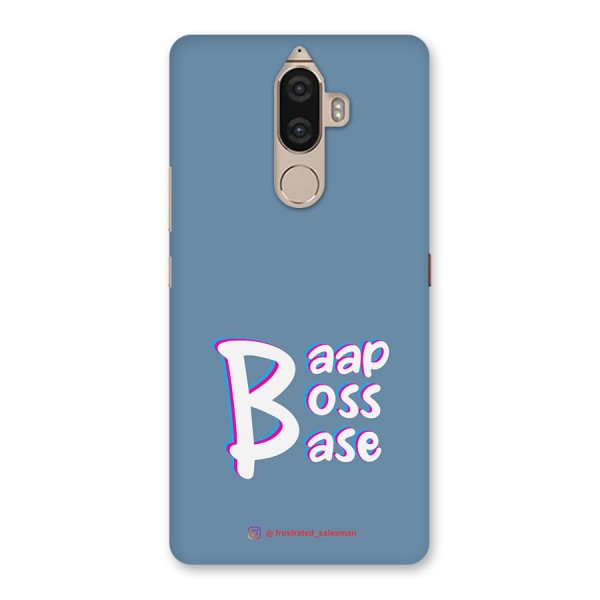 Baap Boss Base SteelBlue Back Case for Lenovo K8 Note