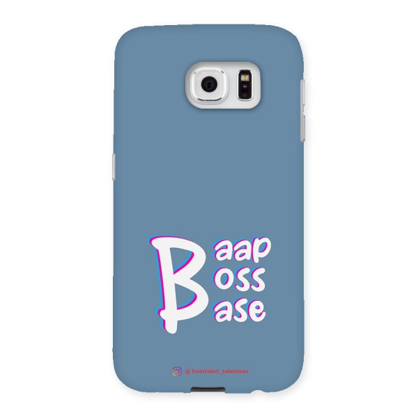 Baap Boss Base SteelBlue Back Case for Samsung Galaxy S6