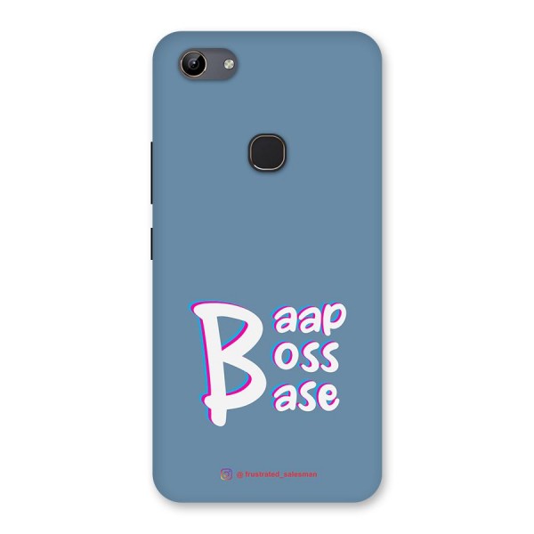 Baap Boss Base SteelBlue Back Case for Vivo Y81