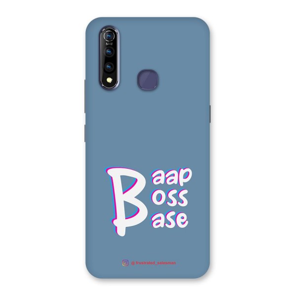 Baap Boss Base SteelBlue Back Case for Vivo Z1 Pro