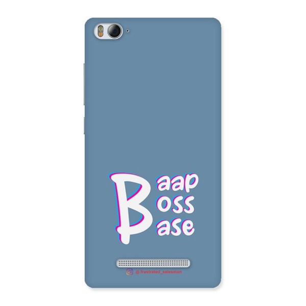 Baap Boss Base SteelBlue Back Case for Xiaomi Mi4i