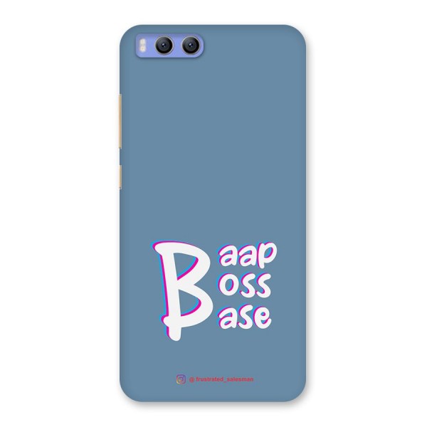 Baap Boss Base SteelBlue Back Case for Xiaomi Mi 6
