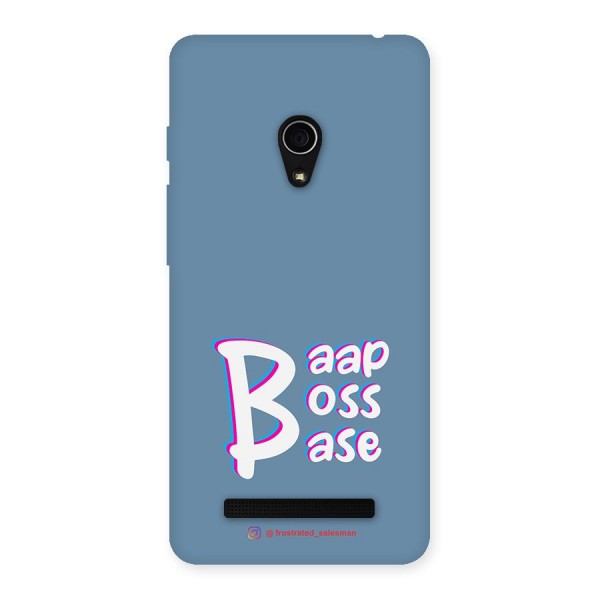 Baap Boss Base SteelBlue Back Case for Zenfone 5