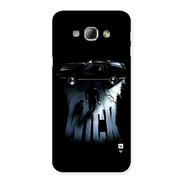 Baba Yaga Back Case for Galaxy A8