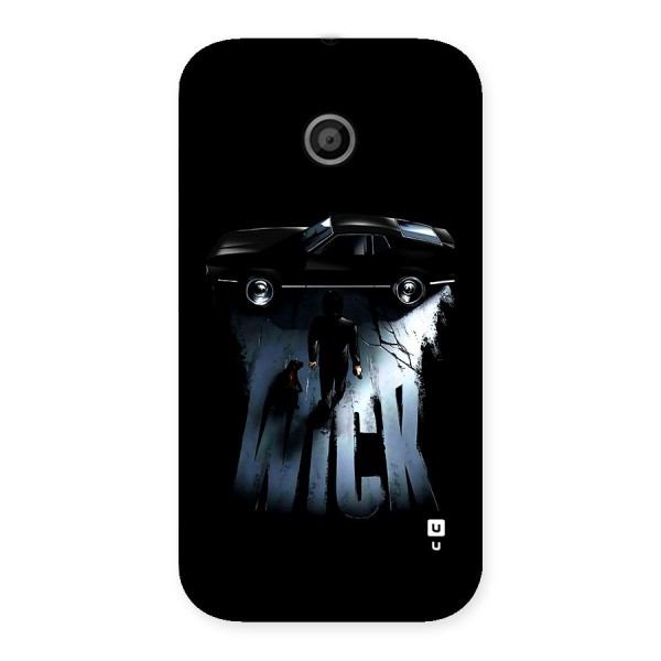 Baba Yaga Back Case for Moto E