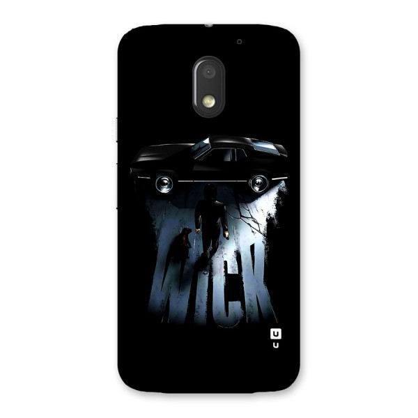 Baba Yaga Back Case for Moto E3 Power