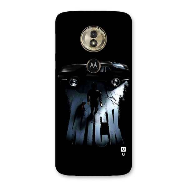 Baba Yaga Back Case for Moto G6 Play