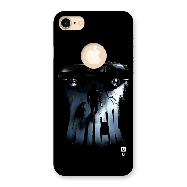 Baba Yaga Back Case for iPhone 8 Logo Cut