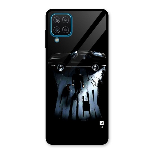 Baba Yaga Glass Back Case for Galaxy A12