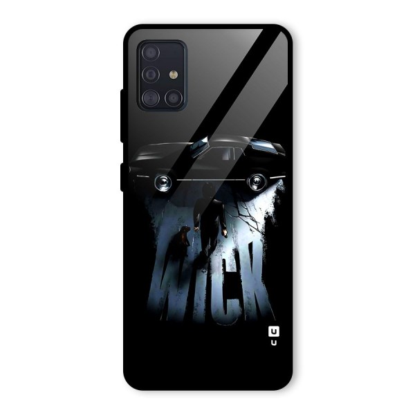 Baba Yaga Glass Back Case for Galaxy A51