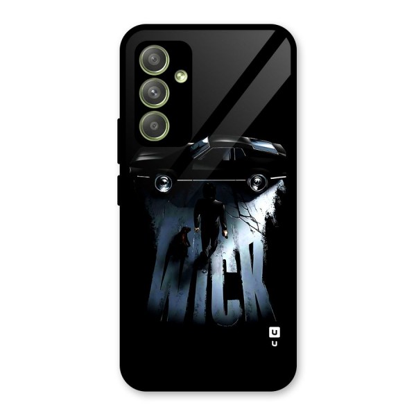 Baba Yaga Glass Back Case for Galaxy A54