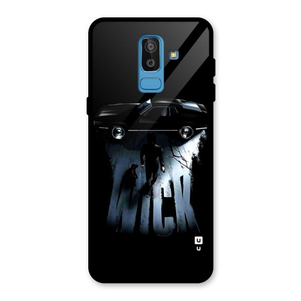 Baba Yaga Glass Back Case for Galaxy J8