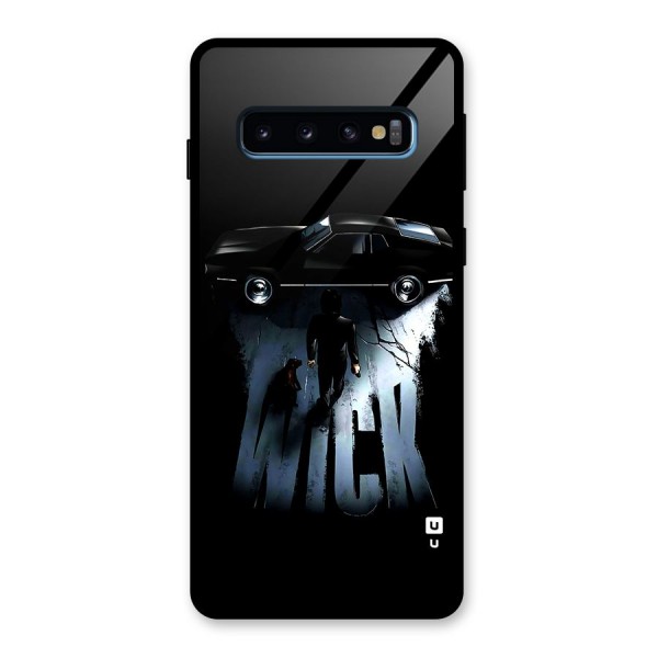 Baba Yaga Glass Back Case for Galaxy S10