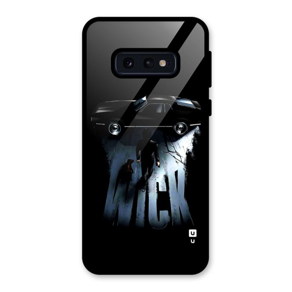 Baba Yaga Glass Back Case for Galaxy S10e