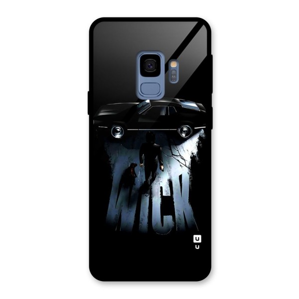 Baba Yaga Glass Back Case for Galaxy S9