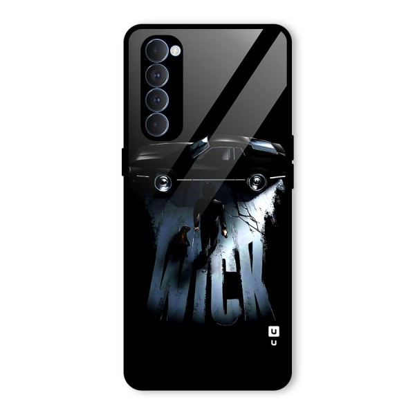 Baba Yaga Glass Back Case for Oppo Reno4 Pro