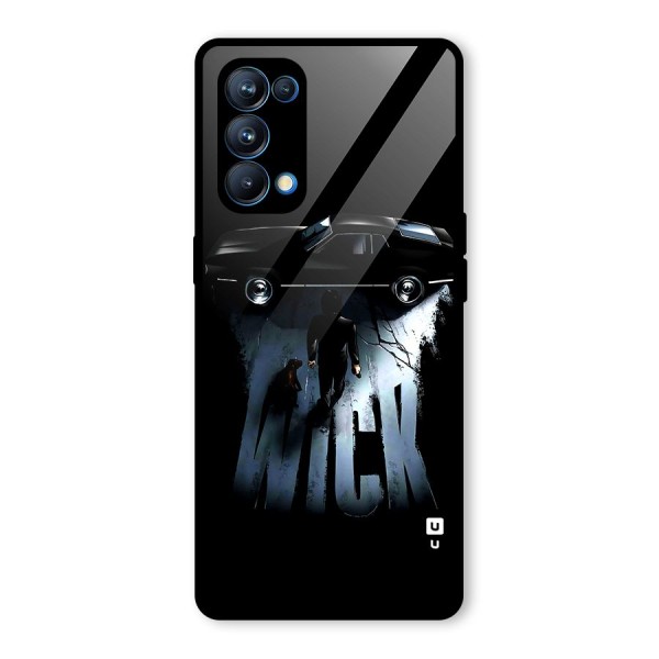 Baba Yaga Glass Back Case for Oppo Reno5 Pro 5G