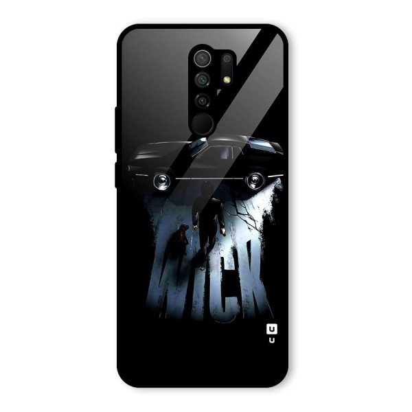 Baba Yaga Glass Back Case for Redmi 9 Prime