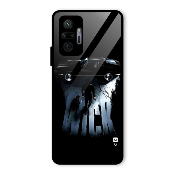 Baba Yaga Glass Back Case for Redmi Note 10 Pro