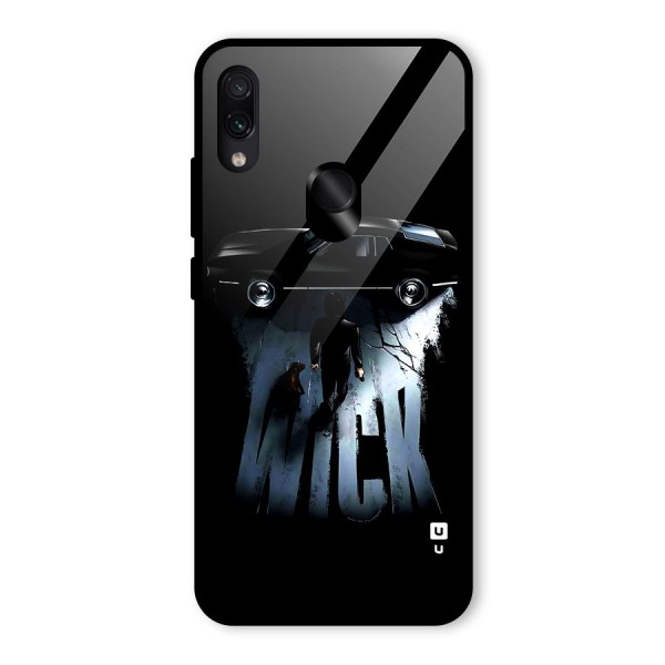 Baba Yaga Glass Back Case for Redmi Note 7