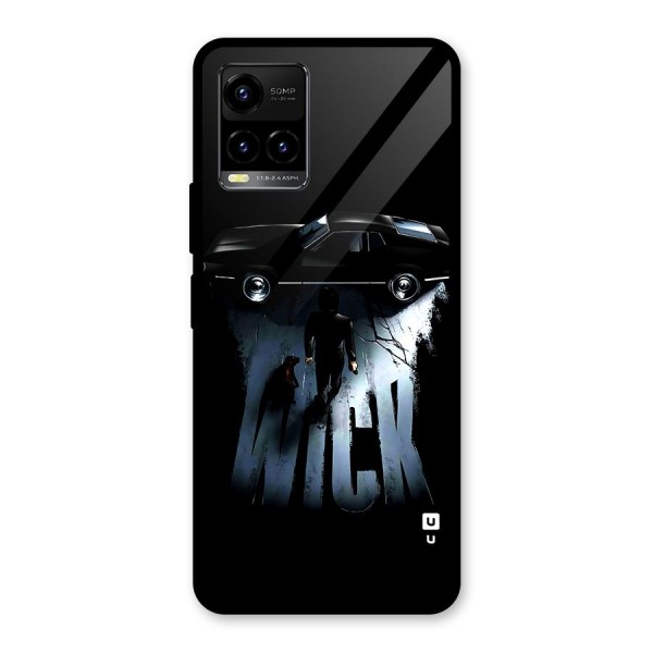 Baba Yaga Glass Back Case for Vivo Y21A