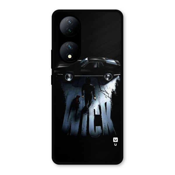 Baba Yaga Metal Back Case for Vivo Y100a