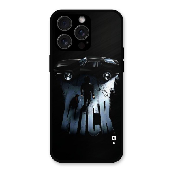 Baba Yaga Metal Back Case for iPhone 15 Pro Max