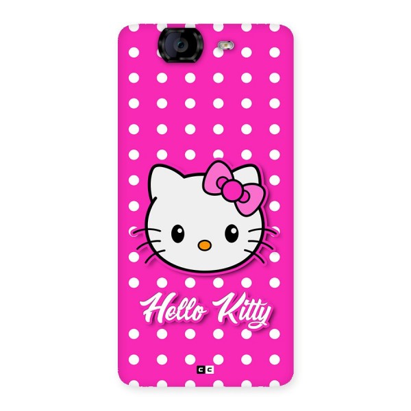 Baby Kitty Back Case for Canvas Knight A350