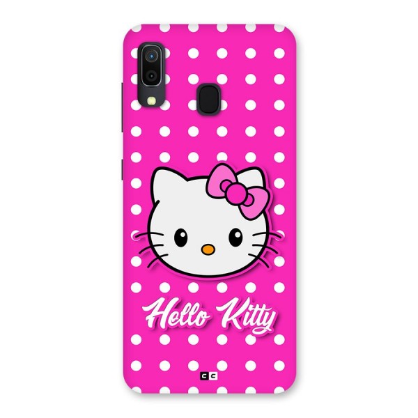 Baby Kitty Back Case for Galaxy A20