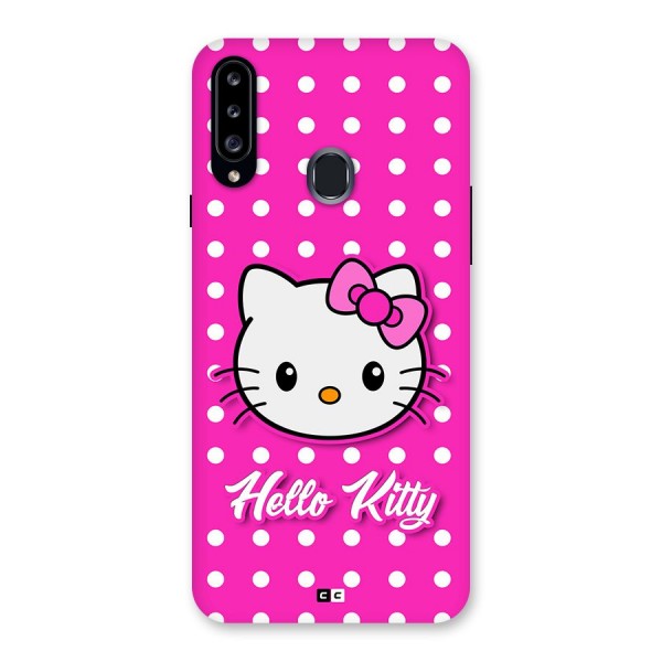 Baby Kitty Back Case for Galaxy A20s