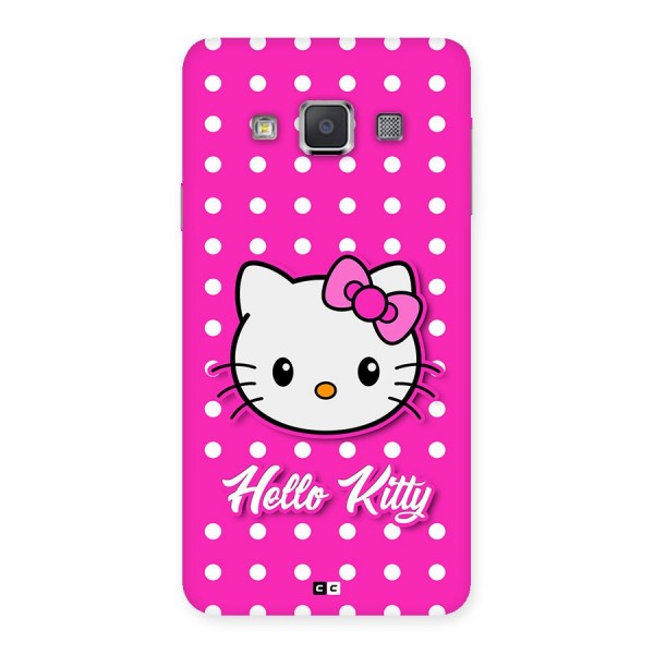 Baby Kitty Back Case for Galaxy A3