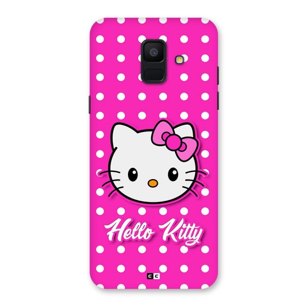 Baby Kitty Back Case for Galaxy A6 (2018)