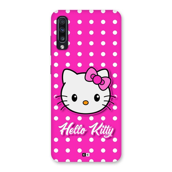 Baby Kitty Back Case for Galaxy A70s