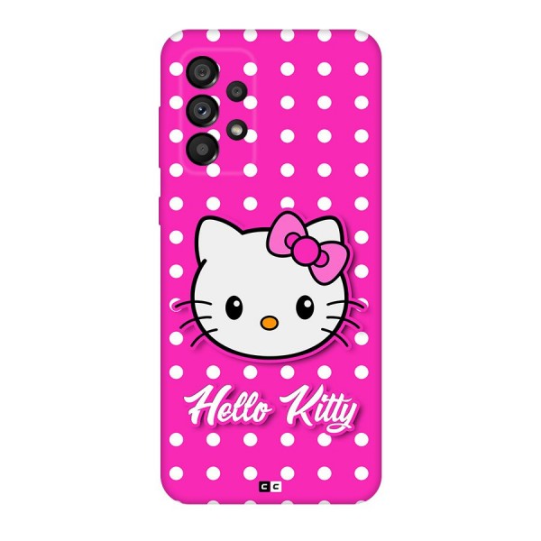 Baby Kitty Back Case for Galaxy A73 5G